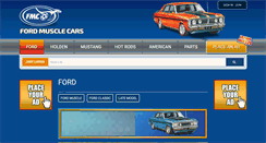 Desktop Screenshot of fordmusclecars.com.au